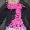 American Girl Crochet Scarf