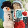 Amigurumi Snowman  Friend