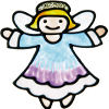 Angel Window Cling