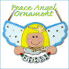 A Peaceful Angel Ornament