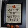 Autumn Blessings Frame