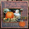 Pumpkin Patch scrapbook layout