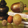 Decorative Balls and Acorn
