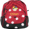 Boy's Titled Baseball Backpack