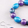 Polymer Clay beaded Bracelet and Earrings