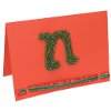 Beaded Monogram Holiday Card