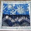 Beaded Snow Postcard Quilt