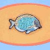 Beady Tropical Fish Card