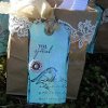 Hand Dyed Bird Tags with Paper Gift Bags