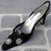 Beaded Black Dress Shoes