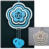 blue skies wind chime