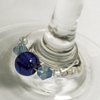 Blue Ice Wine Charm