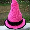 Bubble Gum Pink Wizard Hat