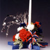 Bursting Candle Centerpiece