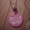 Clay Butterfly Charm