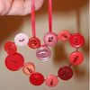 Button Heart Ornaments
