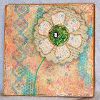 Mixed Media Flower Collage