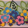 Tropical Flowers Greeting Card