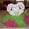 Cardboard Bunny Centerpiece