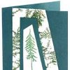 Stamped Evergreen Card