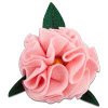 Carnation Felt Button