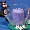 Cat Votive Holder