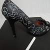 Chalkboard Painted Pumps