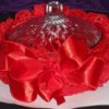 Lacy Christmas Candy Dish