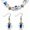 Chunky Stretchy Bracelet and Earrings