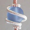 Coiled Wire Key Ring