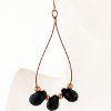 Copper Dangle Earrings