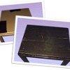 Wooden Crackle End Table