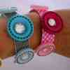 Craft Stick Button Bracelet