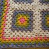 Crochet Rainbow Blocks Blanket