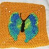 Crochet Butterfly Square