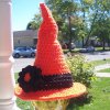 Crocheted Witch Hat