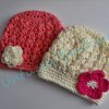 Candy Puff Crocheted Beanie