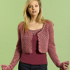 Cropped Lacy Cardigan