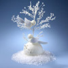 Crystal Dove Centerpiece