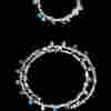 Crystal Choker and Bracelet