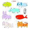 Cute Animal Clip-ons
