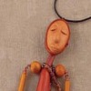 Dangle Art Doll Necklace