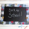 Denim Back to School Chalkboard