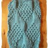Diamond and Moss Knitting Pattern