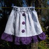 Cute Button Shirt to Skirt