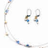 Double Strand Illusion Necklace and Earrings
