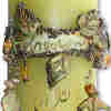 Dream Candle Clay Decoration