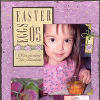 Easter Eggs Scrapbook Layout