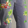 Tropical Embellished Jeans