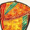 Polymer Clay Enamel Look Pendant